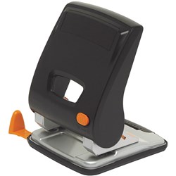 MARBIG LOW FORCE 2 HOLE PUNCH 30 Sheet Black 