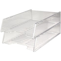 ITALPLAST DOCUMENT TRAY Multifit - Clear 