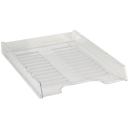 ITALPLAST DOCUMENT TRAY A4 Multi Fit Clear 