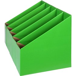 MARBIG BOOK BOX Small Green Pack of 5