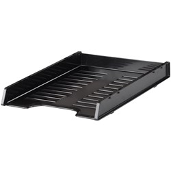 ITALPLAST DOCUMENT TRAY A4 Multi Fit Recycled Black 