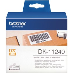 BROTHER DK-11240 LABELS 102x51mm White Roll 600 
