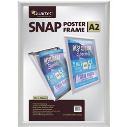 QUARTET INSTANT POSTER FRAMES A2 25mm Aluminium 