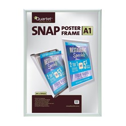 QUARTET INSTANT POSTER FRAMES A1 25mm Aluminium 