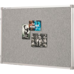 PENRITE FABRIC BOARDS Alum Frame 900x600mm Silver 