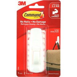 COMMAND 17003 LARGE HOOK With Adhesive Pack of 1