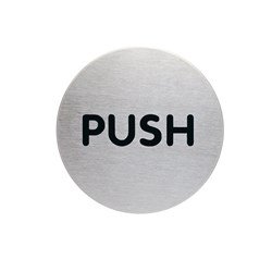 DURABLE PICTOGRAM SIGN Push 65mm 