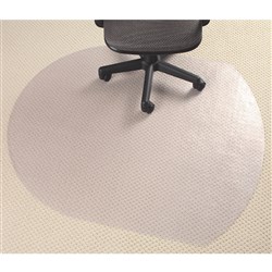 MARBIG GLASS CLEAR CHAIRMAT Contempo Small 990x1240mm 