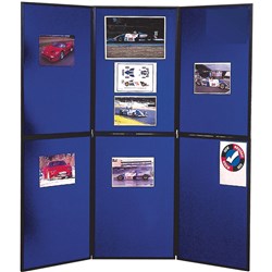 NOBO PORTABLE DISPLAY BOARDS 6 Panel 