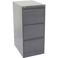 GO 3 DRAWER FILING CABINET H1016mm x W460mm x D620mm Graph Ripple