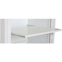 STEELCO TAMBOUR DOOR CUPBOARD Wire Rack - Clip Under Shelf W900