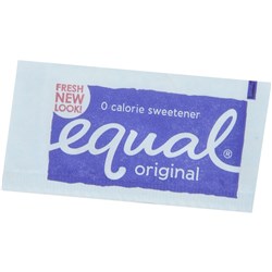 EQUAL SWEETNER PORTIONS Sachets Pack of 750 Box of 750