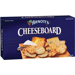 ARNOTTS CHEESE BOARD Biscuits 250gm 