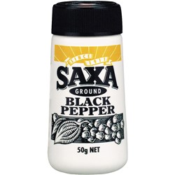 SAXA GROUND BLACK PEPPER 45GM   