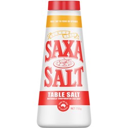 SAXA TABLE SALT 750GM   