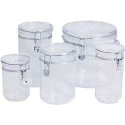 CONNOISSEUR CANISTERS ACRYLIC Round 810ml 