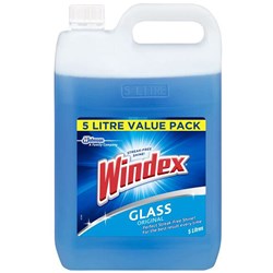 WINDEX GLASS CLEANER LIQUID 5 Litres 