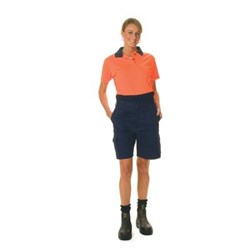 ZIONS 3897 SAFETY POLO SHIRT Two Tone Ladies Short Sleeve 