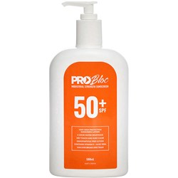 SUNSCREEN PRO-BLOC 50+ Sunscreen 500ml Pump Bottle