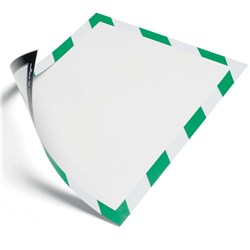 DURABLE MAGNETIC A4 FRAME Security Green/White - 5 Pack 