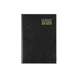 DEBDEN KYOTO DIARY Pocket A7 Day to Page Black 