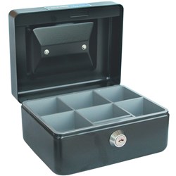 CONCORD CLASSIC CASH BOX No.6 152x118x80mm Black 