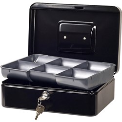 CONCORD CLASSIC CASH BOX No.8 200x150x80mm Black 