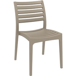 ARES HOSPITALITY CHAIR Taupe 480W x 580D x 820H x 450 Seat