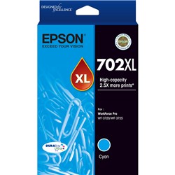 EPSON INK CARTRIDGE 702XL Cyan