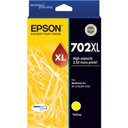 EPSON INK CARTRIDGE 702XL Yellow