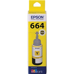 EPSON INK BOTTLE 664 Yellow  