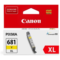 CANON INK CARTRIDGE 681XL Yellow  