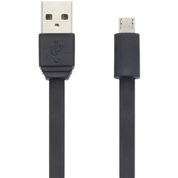 Moki Micro USB Cable Black 
