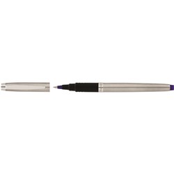 ARTLINE SIGNATURE SILVER Roller Ball Pen Blue 